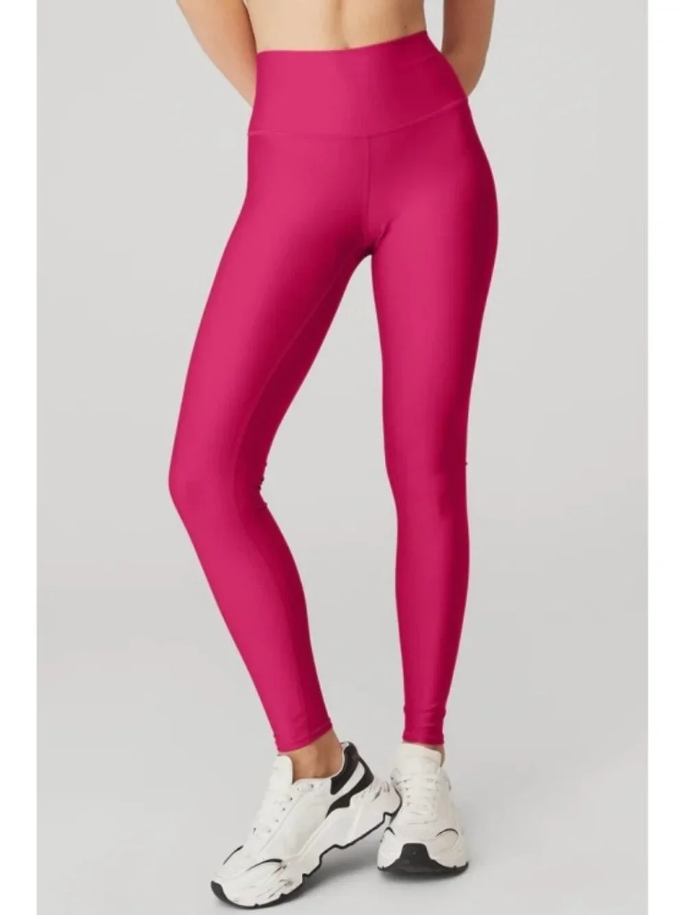 Alo High-Waist Airlift Leggings Magenta Crush Hi-Rise Waisted Full-Length Tights